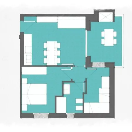 Apartment With A Pool And Hot Tub In A Quiet Area